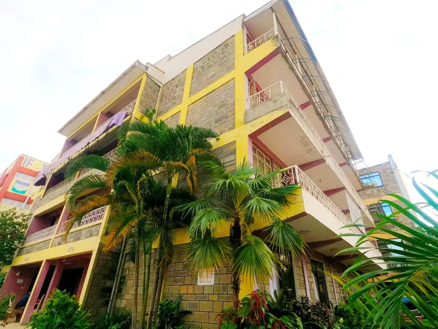 Whirlspring Hotel building in Kisumu